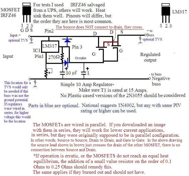 More Mosfets Current Regulation And Notes Alternative